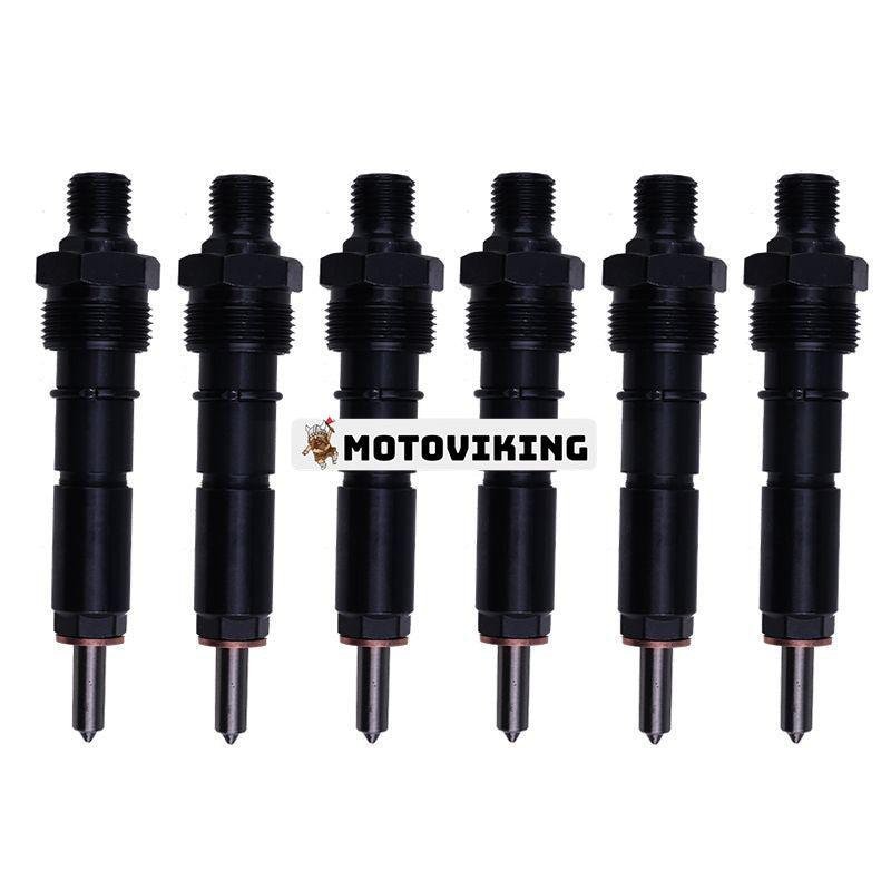 6 ST bränsleinsprutare 0432133860 3802689 för Cummins Engine 5.9L 12V