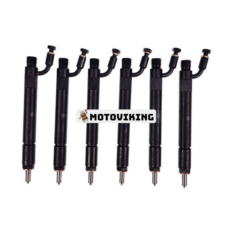 6 ST bränsleinsprutare 3931735 0432191531 för Cummins Engine 6CT 8.3 CASE 2388 Magnum 255