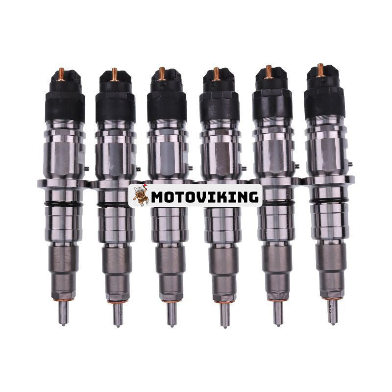 6 ST Bränsleinsprutare 2854608 0445120057 för CASE New Holland IVECO Engine F4HE9687 Traktor Maxxum 115 125 140 T6030 T6050 T6080 T6090