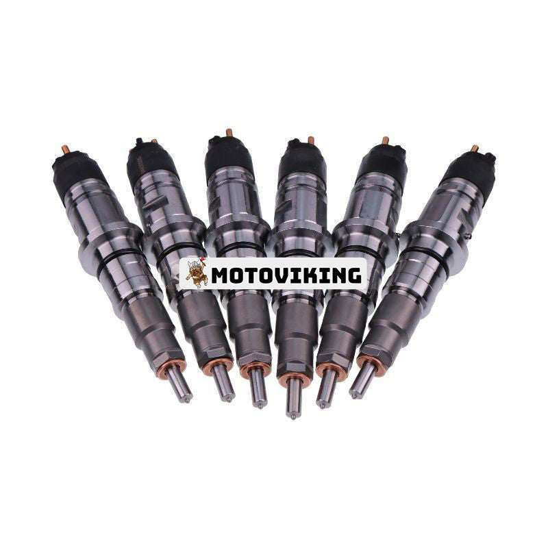 6 ST Bränsleinsprutare 2854608 0445120057 för CASE New Holland IVECO Engine F4HE9687 Traktor Maxxum 115 125 140 T6030 T6050 T6080 T6090