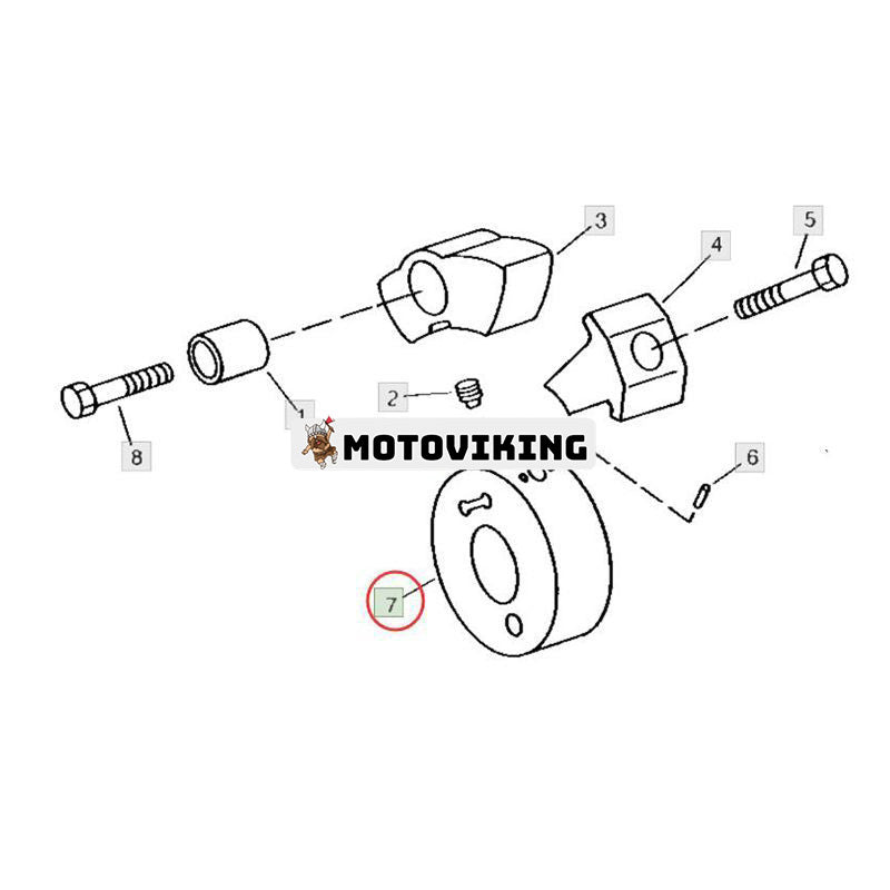 Hydraulpump HPV116 koppling TH106384 för John Deere grävmaskin 790D 792DLC