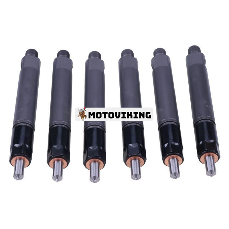 6st Injektor VOE479443 VOE8112303 för Volvo Engine TD102 TD103E Grävmaskin EC340 EC390 Lastare L150 Lastbil F10 FL10