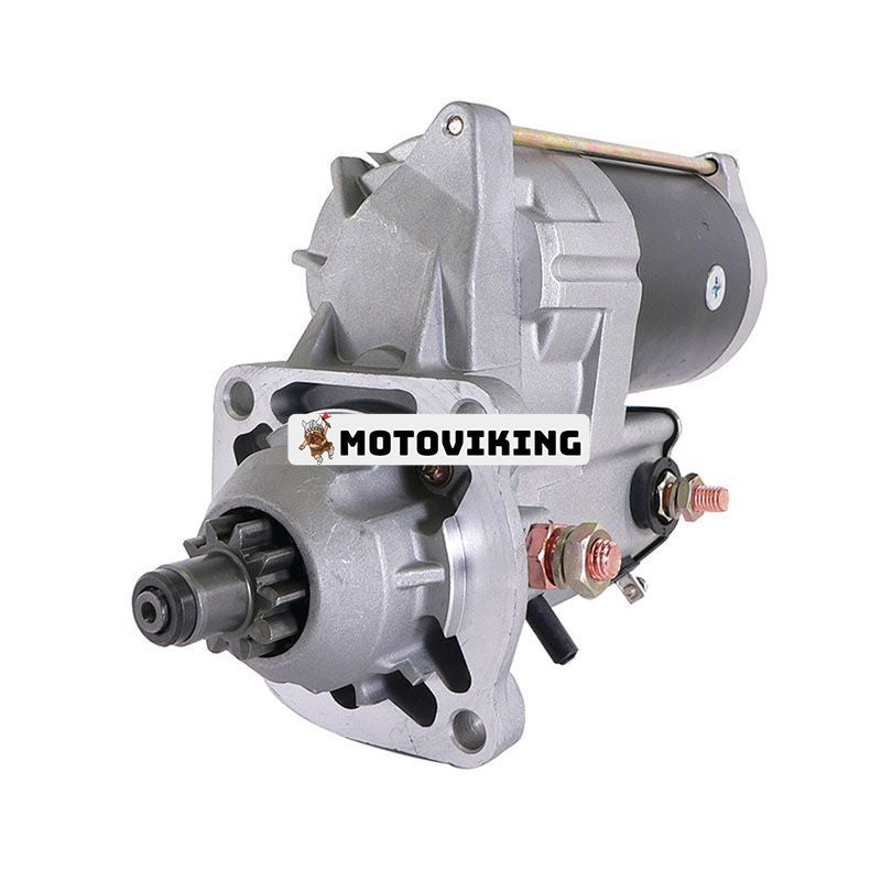 12V 10T Startmotor 111-9860 0R-4318 105-3133 för Caterpillar CAT Engine 3114 3046 Lastare 446B 446D