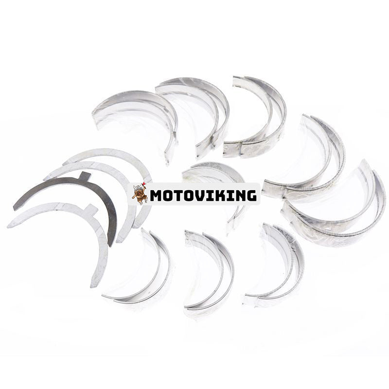 1 set STD huvud- och vevstångslager och axialbrickor för John Deere-motor 3029 4045 6068 Traktor 1030 1035 1130 1520 1750 2155