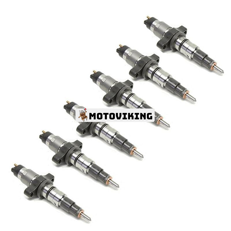 6 bränsleinsprutare 504255185 för CASE motor F2CFA613A Lastare 1021F 1121F skördetröska 7230 8230 9230 Traktor MAGNUM 235