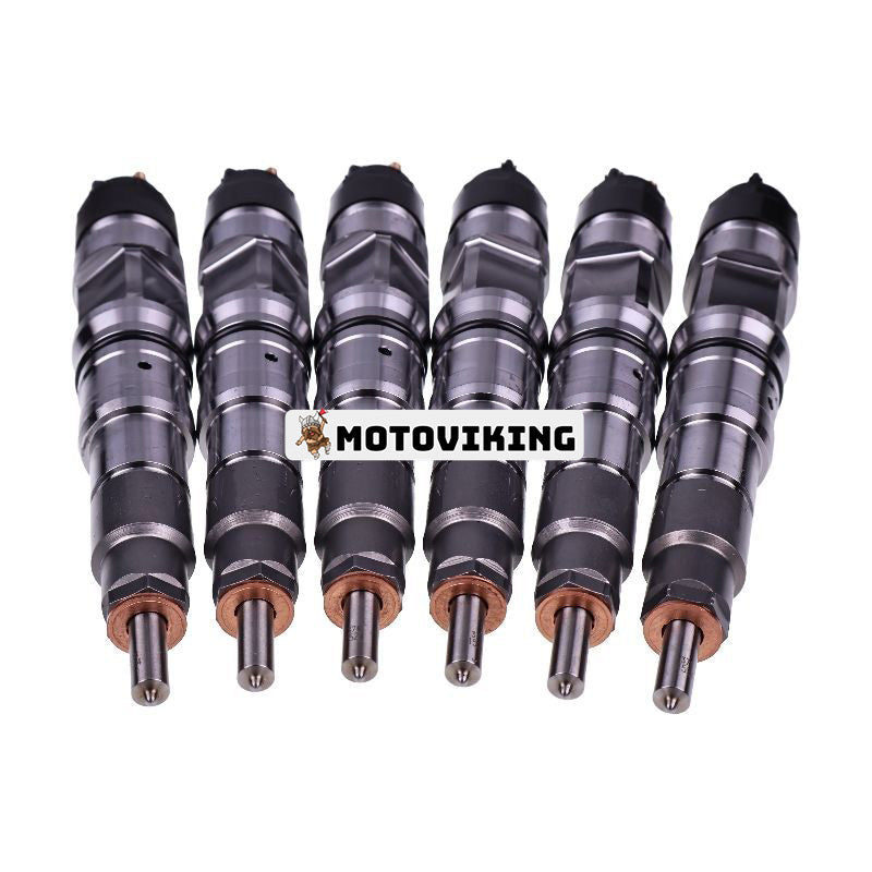 6ST Bränsleinsprutare 51101006064 51101006126 51101009126 för MAN-motor D2066LF11D2066LF12 D2066LF13 D2066LF14 D2066LF21