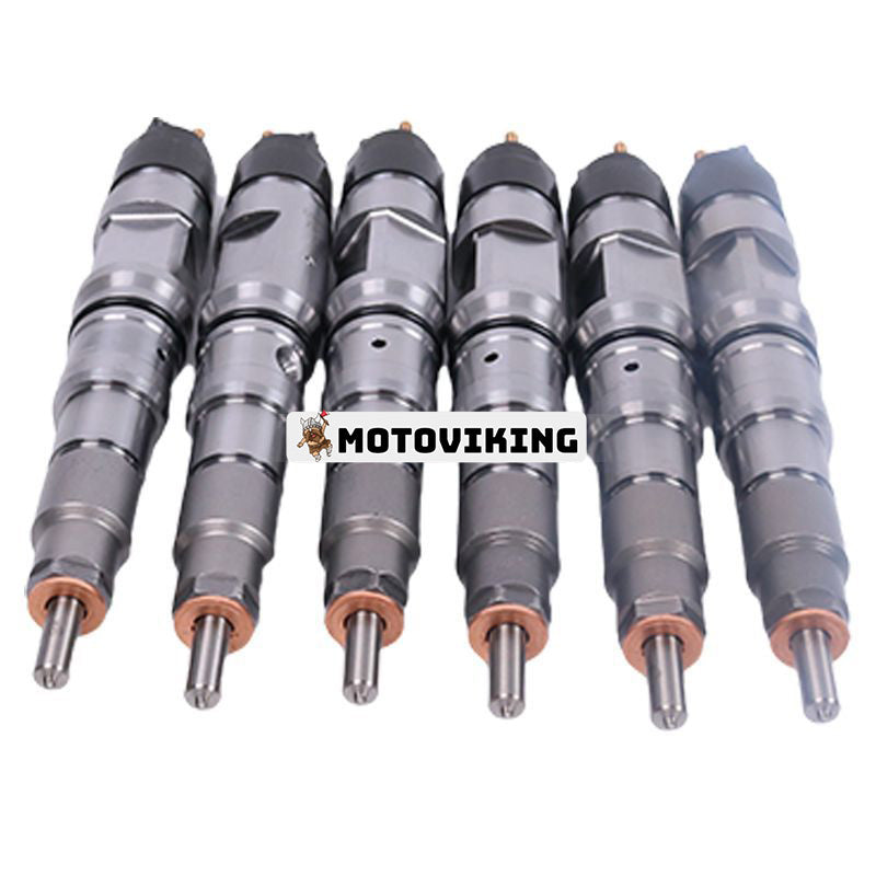 6st bränsleinsprutare 51101006032 51101006035 51101006048 51101006125 för MAN-motor D2066LF01