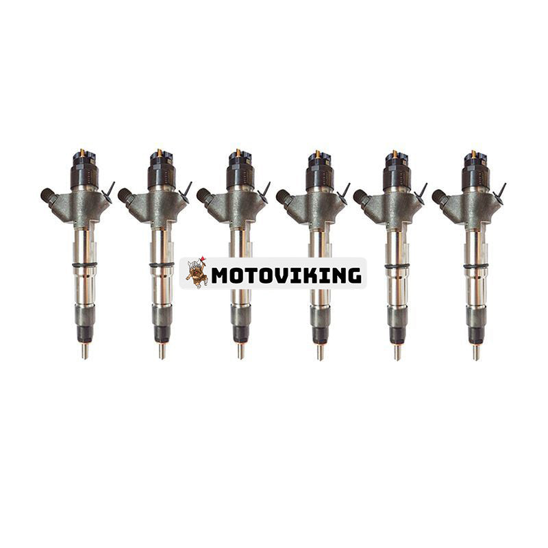 6st bränsleinsprutare 0445120357 för Bosch