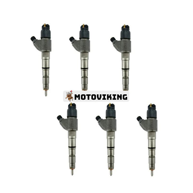 6st bränsleinsprutare 0445120224 för Bosch