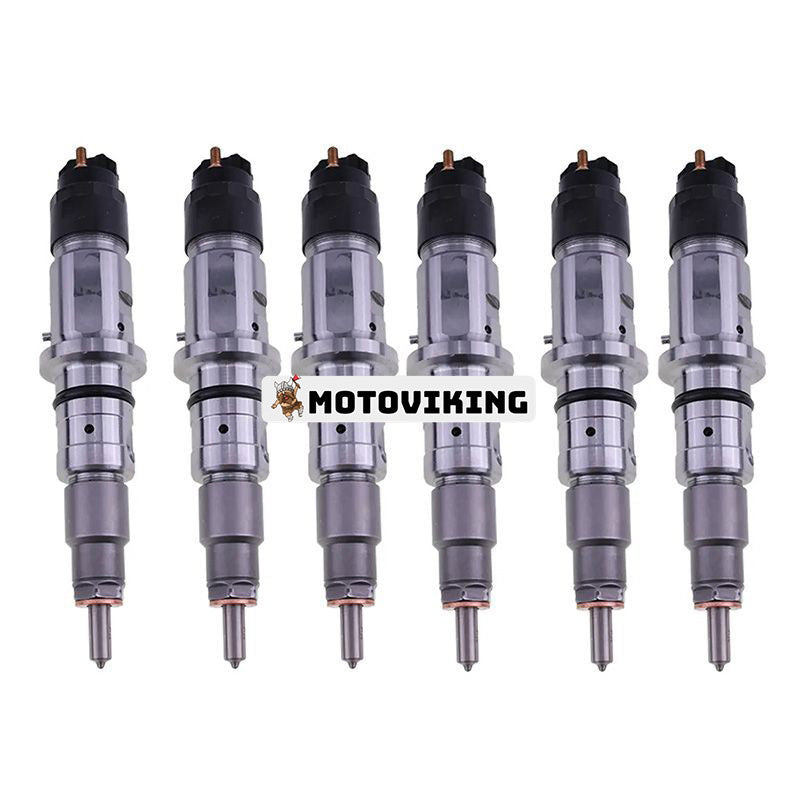 6 bränsleinsprutare 0445120383 5317323 för Cummins Engine QSB6.7 QSB7