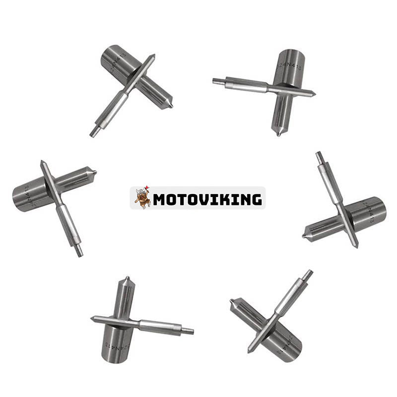 6 st bränsleinsprutningsmunstycke 105015-4130 DLLA154S324N413 för Isuzu Engine 4BD1 6BG1 6BD1