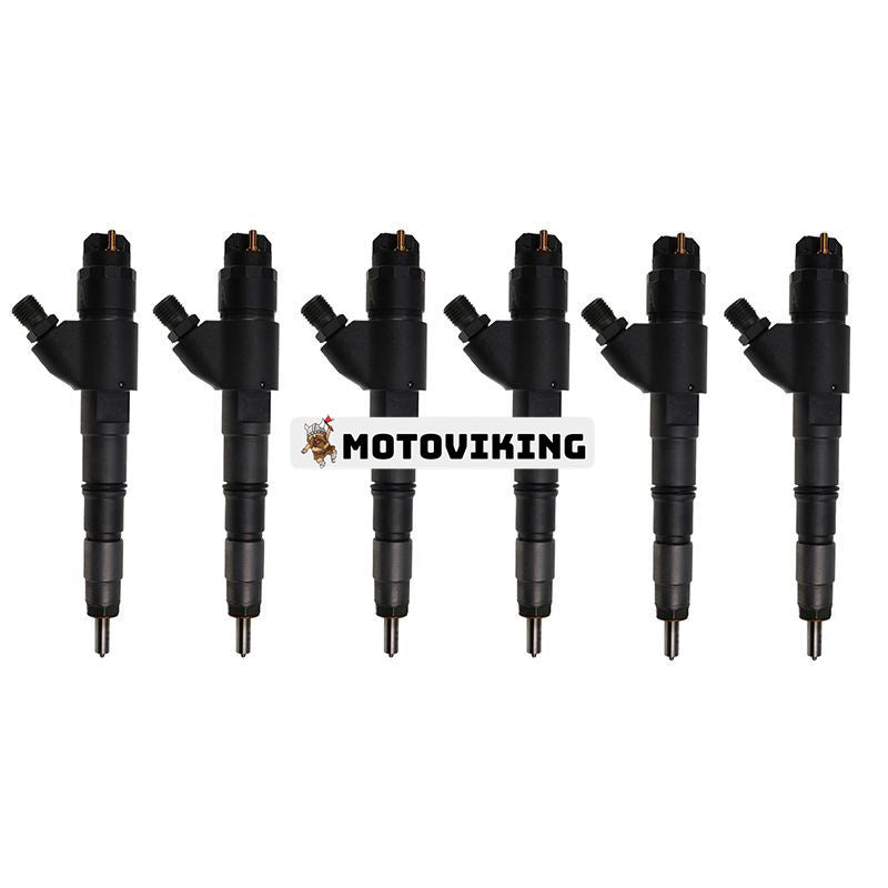 6st bränsleinsprutare VOE20798683 04290987 för Deutz TCD4L2012 TCD6L2012 Volvo D6E motor EC200 EC210 EC210B grävmaskin