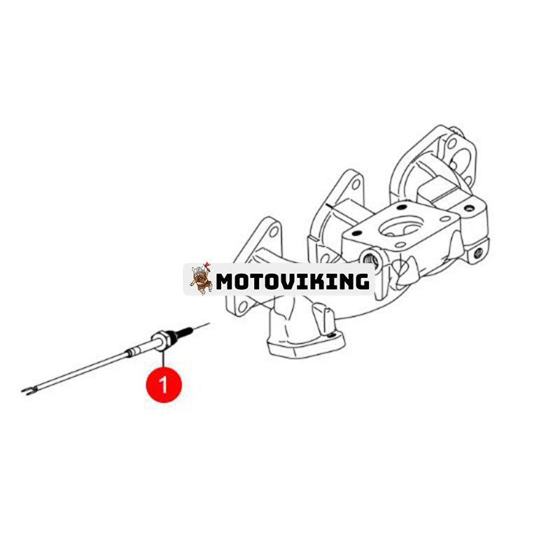 Temp Avgassensor 7374374 för Bobcat-traktorer