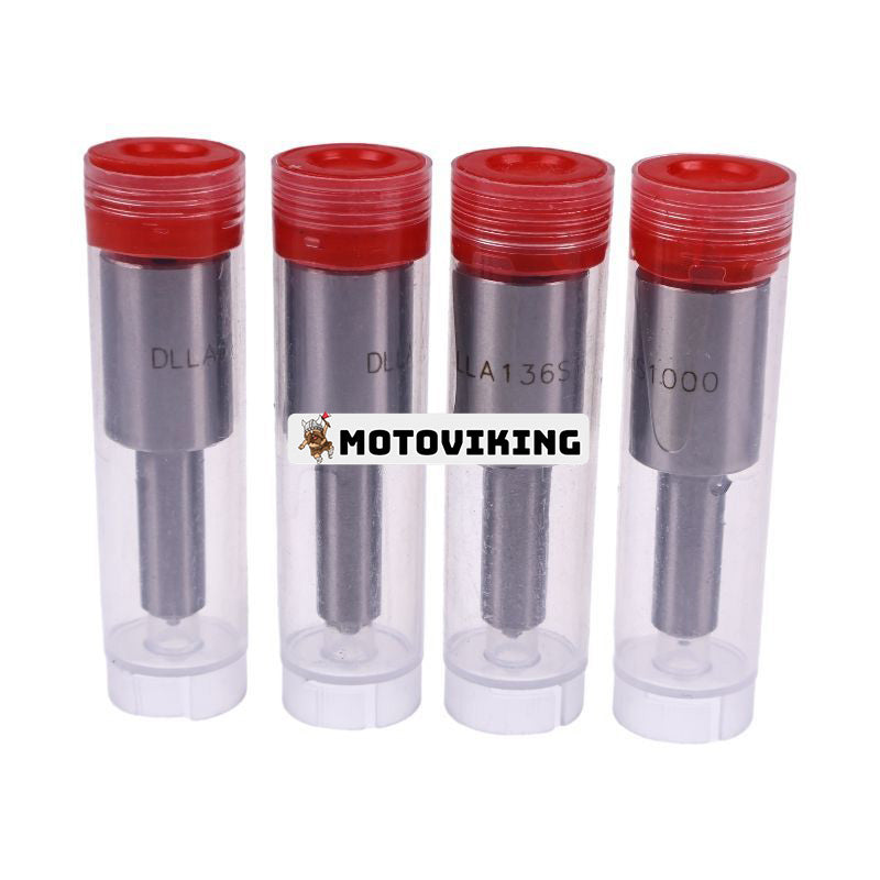 4 st bränsleinsprutningsmunstycke 0433271775 DLLA136S1000 4800030 för Ford New Holland