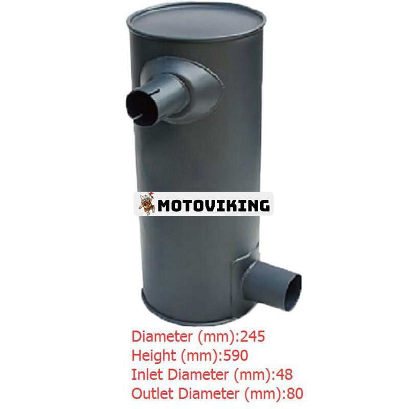 Ljuddämpare för Sany grävmaskin SY135-8