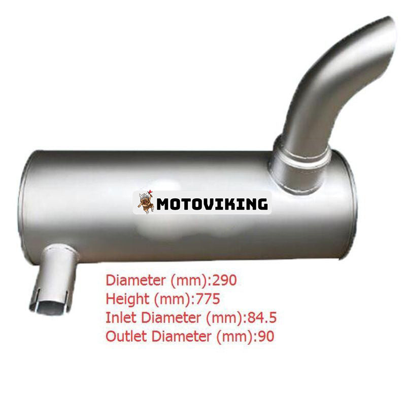 Ljuddämpare för Sany Grävmaskin SY365