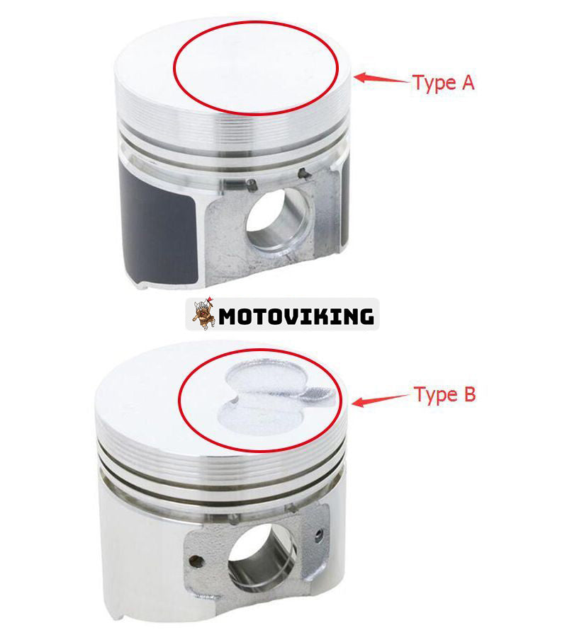 Renoveringssats för Yanmar-motor 3TNE74 3TNE74C Snöslunga YSR2220