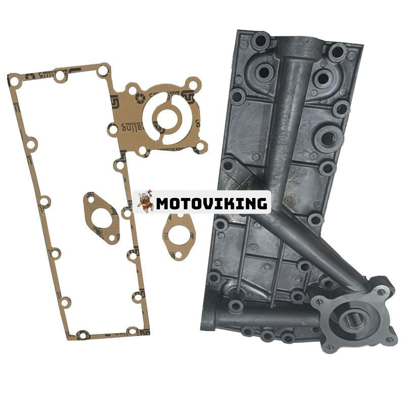 Oljekylarkåpa 6207-61-5210 för Komatsu Engine S6D95L-1 SAA6D95LE-1 Grävmaskin PC200-5 PC200LC-5 PC200-6L PC200LC-6L PC210LC-6L PC220LC-5 PC220LC0-6L PC625