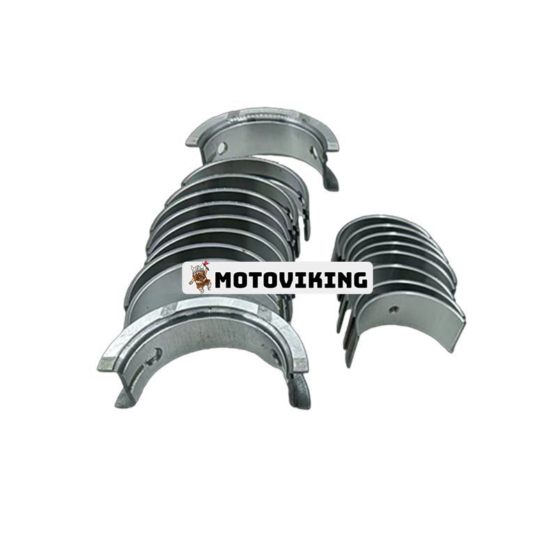 1 set Huvud- och vevstagslager och axialbrickor för Mitsubishi Engine 4G63 4G63T