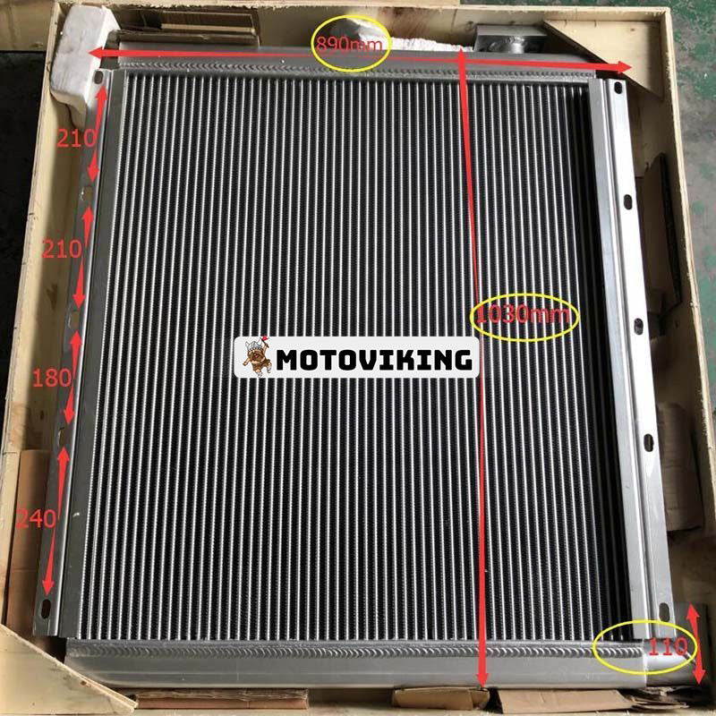 Oljekylare 4252448 för Hitachi EX400-3 EX450-3 grävmaskin