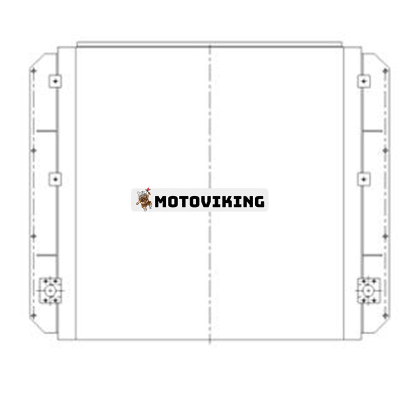 Oljekylare 1428193 för Caterpillar CAT grävmaskin E375