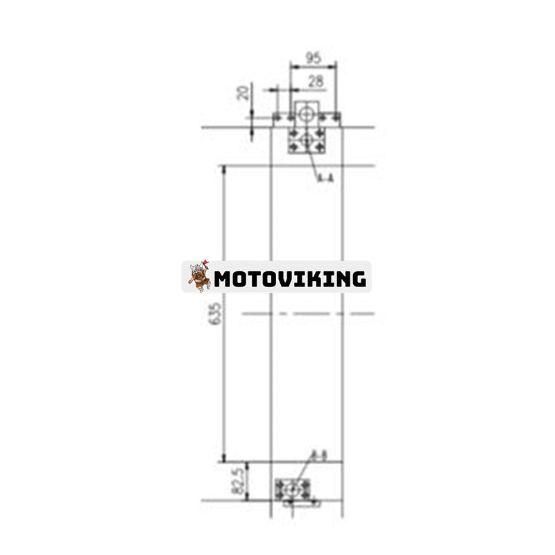 Oljekylare 8N4363 för Caterpillar CAT D6D traktor