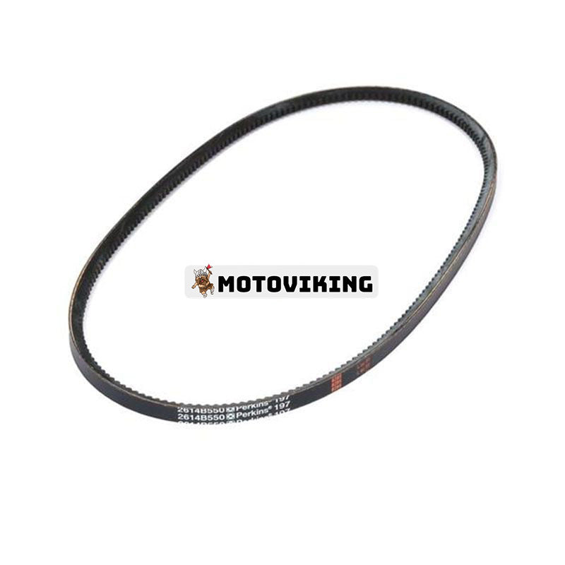 För Perkins Engine 1004-40 1004-42 1006-6 1006-60 1103C-33 1104A-44 Par fläktrem 2614B650