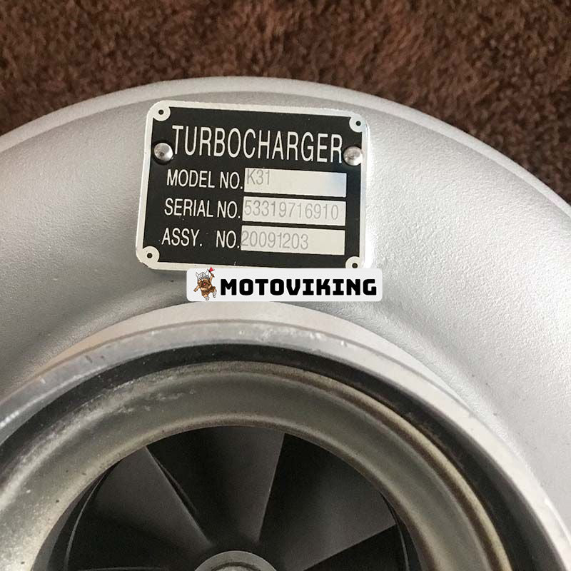 Turbo K31 Turboladdare 53319716910 för Man TGA Truck 420