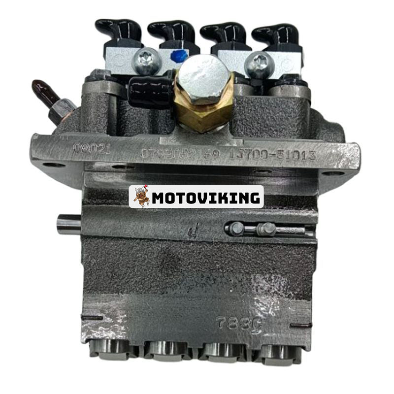 Bränsleinsprutningspumpenhet 1J700-51012 1J700-51010 för Kubota Engine V2607