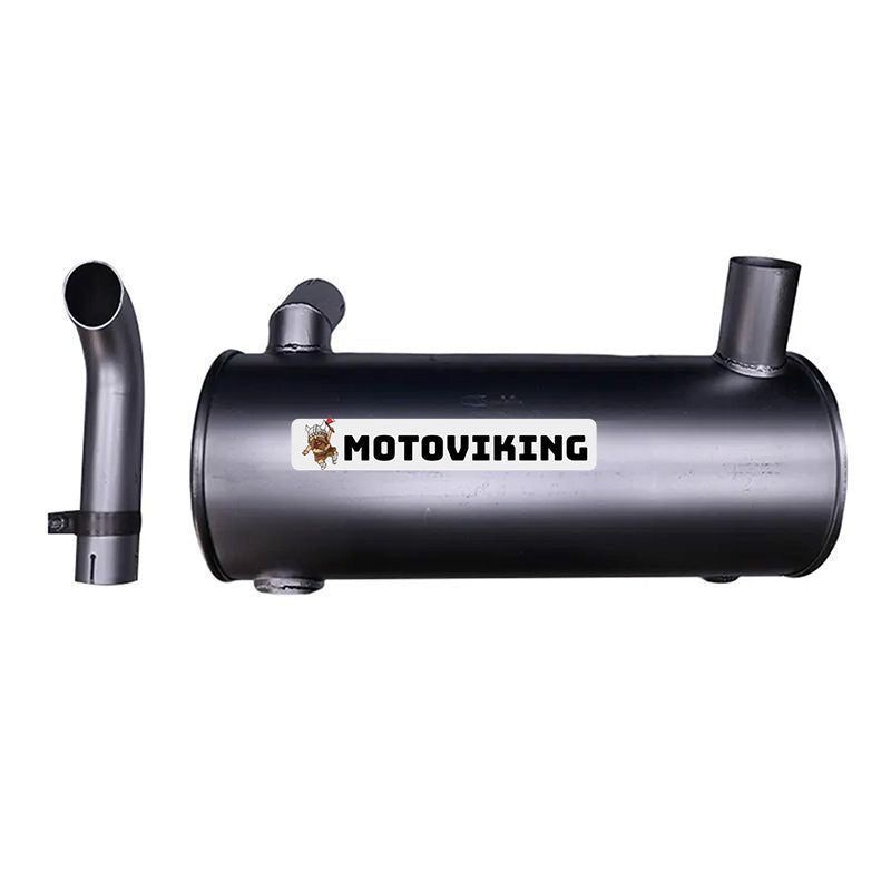 Ljuddämpare 5I-7935 med 2st U-bult 5I-7848 och klämma 5I-7639 för Caterpillar CAT Engine 3064 Grävmaskin 311B 312B E110B E120B E311 E312 E311B E312B