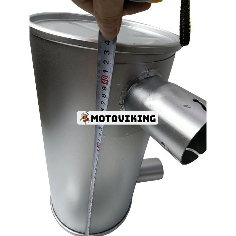 Ljuddämpare 6207-11-5310 med klämma och 2st U-bult för Komatsu Engine S6D95L-1GG Grävmaskin PC150-5 PC120-5K PC130-5K PC150HD-5K