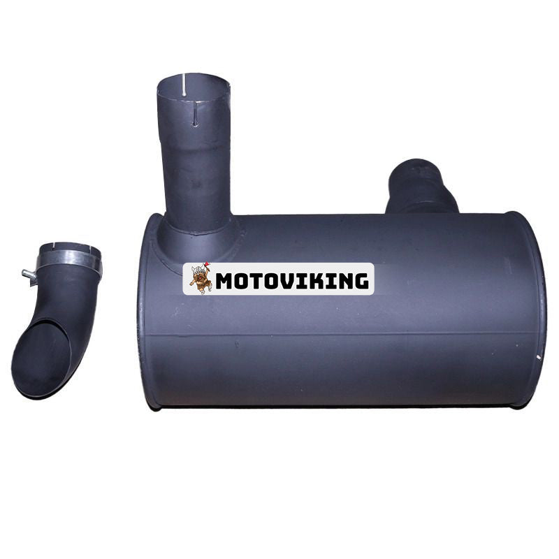 Ljuddämpare 6754-11-5310 med klämma och 2st U-bult för Komatsu Engine 6D107E Grävmaskin PC200-8 PC220-8 PC240-8 PC200LC-8 PC210-8K PC210LC-8 PC230NHD8