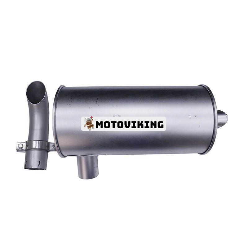 Ljuddämpare 4191187 med klämma 4213017 och 2st U-bult 4181672 för Isuzu Engine 4BD1 Hitachi Excavator EX120 EX150