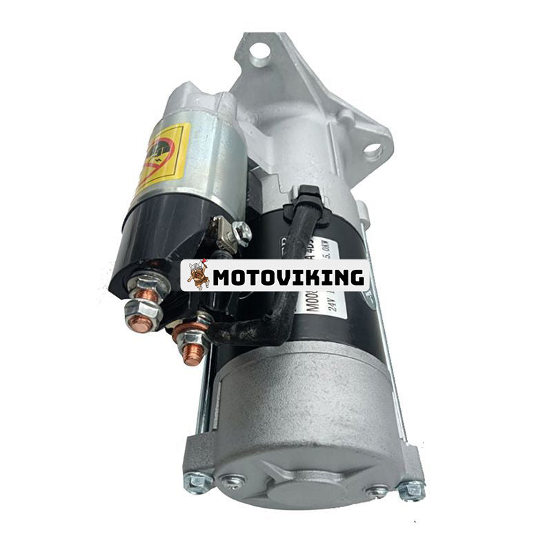 24V 13T Startmotor ME049186 för Mitsubishi Engine 4D31 4D32 Caterpillar CAT Grävmaskin E110 E70 E70B