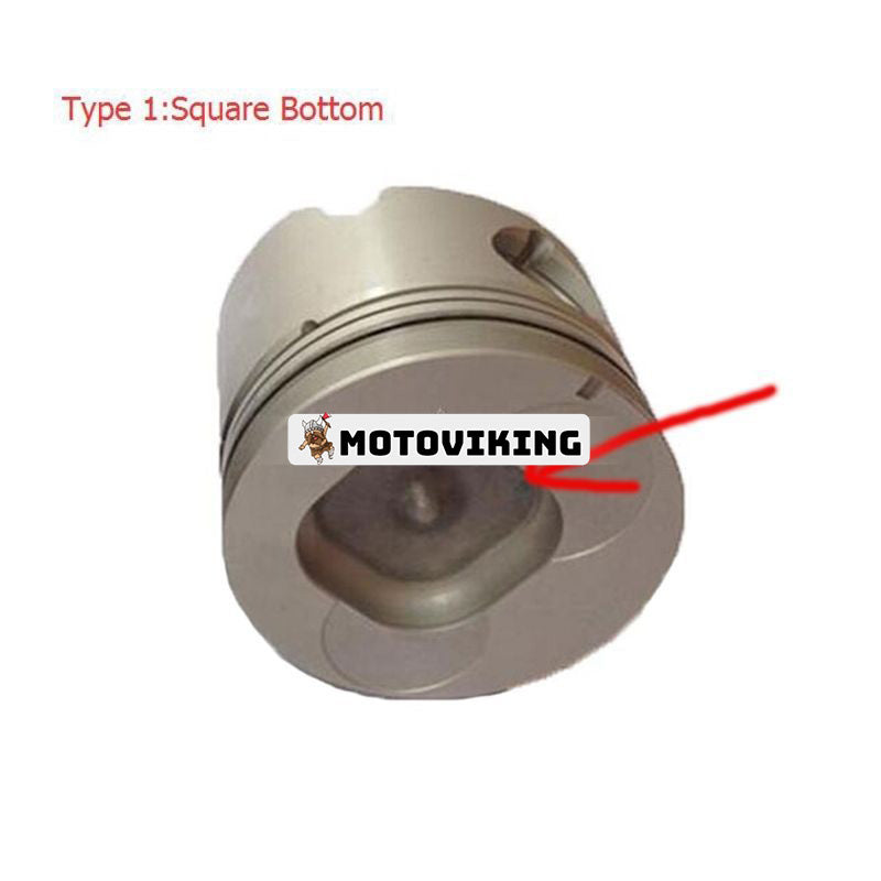 STD-kolvsats med ring för Isuzu Engine 4JB1 4JB1T