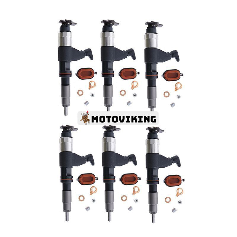 Common Rail Injector DZ100212 för John Deere Engine 3029 4045 6068 Grävmaskin 160DLC 160GLC 180GLC 200DLC 200G 210G 210GLC 2154D