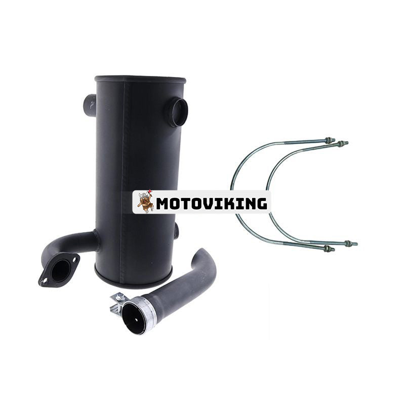 Ljuddämpare 4448024 4638006 Med U-bult 4415969 4379801 för Hitachi ZAXIS70 ZAXIS70LC ZAXIS80 ZR240JC ZR600TS ZR800TS ZX60 ZX70 ZX80