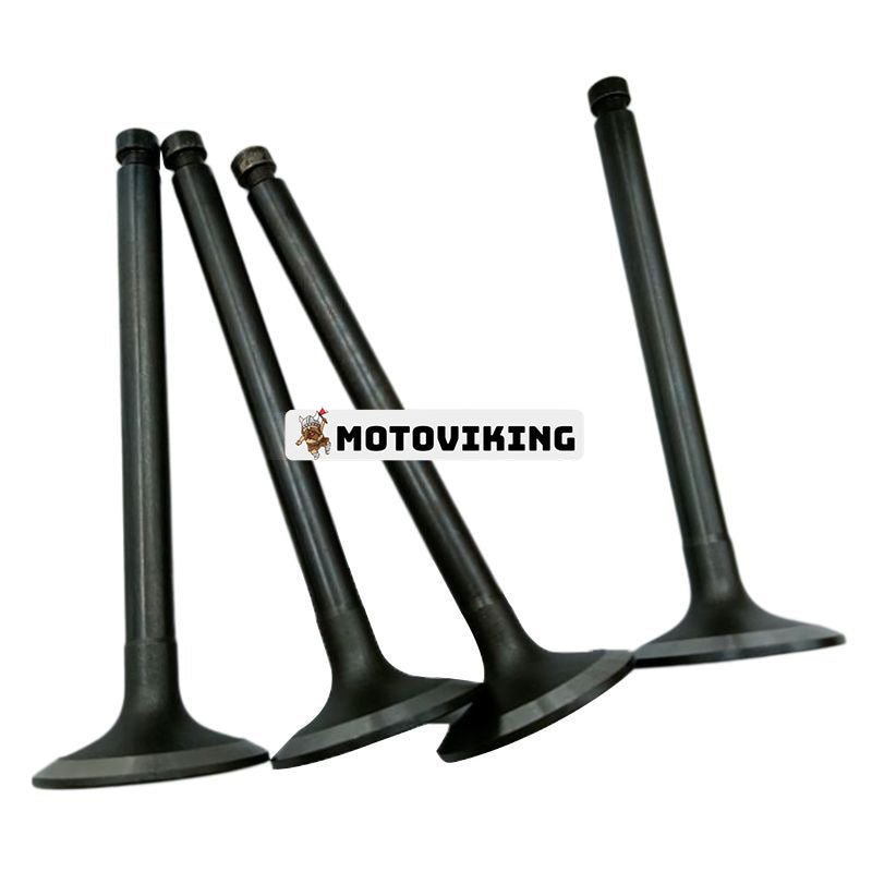 4 st inloppsventil för YM129100-11100 Yanmar 4TNE88 Komatsu 3D78-1 3D84E-3 4D88E-3