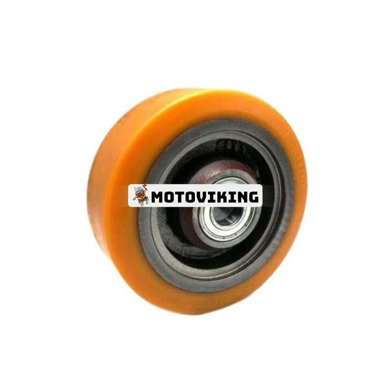 Poly Wheel Assembly 27637400 för Jungheinrich Palltruck ECC10 ECC10 AC ECCSH20 ECCSH20AC Pallstaplare ESC2 ESC214 ESC216Z