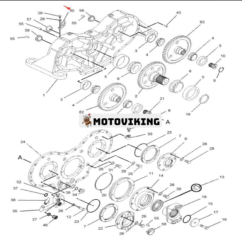 Fästlänk 138-7573 för Caterpillar CAT-motor G3606 G3608 G3612 G3616 3606 3608 3612 3616 Grävmaskin 325BL 330BL 322BL 325C Lastare 924H 94