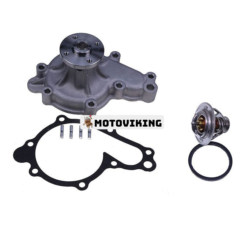 Vattenpump 7008449 Med termostat 6680850 för Kubota Engine V3307DI V3307DI-T-E3B-BC-1 Bobcat Loader S630 S650 T630 T650