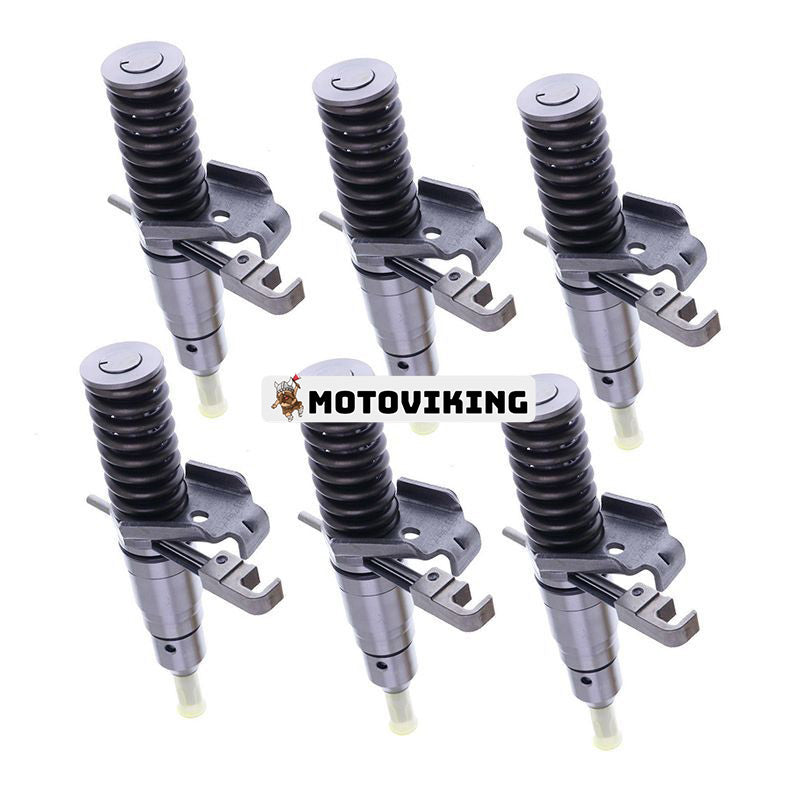 6 st Bränsleinsprutare 127-8216 0R-8682 för Caterpillar CAT 3116 3114 Motor M320 M325B 320B 322B 322C 325B M318 953C 963B 963C 643C