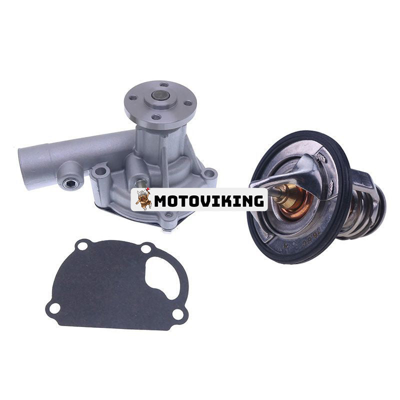 Vattenpump 32C45-00023 med termostat för Mitsubishi Engine S4Q S4Q2 S3Q2 S4Q2T