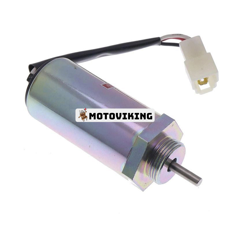 12V Bränsleavstängningsmagnet 8973295680 för IHI Grävmaskin 16N 17NE 30J 30UJ 30NX 32J 35J 35N 350NX 38UJ 35UJ 35N 40JX 45NX