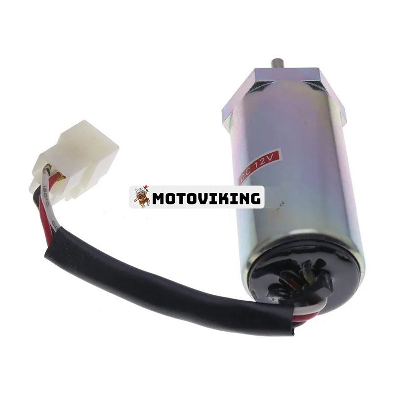 12V Bränsleavstängningsmagnet 8973295680 för IHI Grävmaskin 16N 17NE 30J 30UJ 30NX 32J 35J 35N 350NX 38UJ 35UJ 35N 40JX 45NX