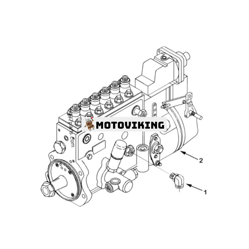 Bränsleinsprutningspump 4019615 för Cummins Engine 6C8.3