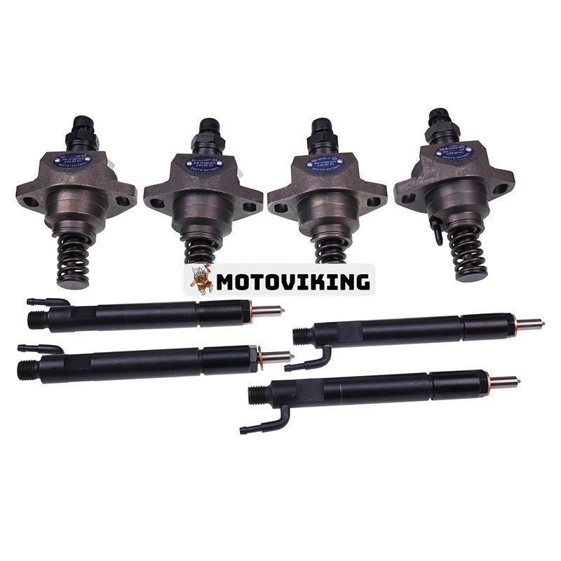 4st bränsleinjektor 49919GT och 4st insprutningspump 49929GT för Deutz Engine F4L1011F Genie GS-3384 GS-3390 S-40 S-65 Z-45/22
