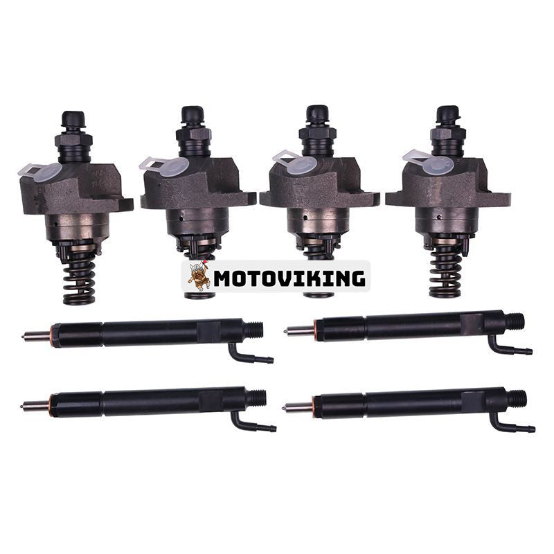 4st bränsleinjektor 49919GT och 4st insprutningspump 49929GT för Deutz Engine F4L1011F Genie GS-3384 GS-3390 S-40 S-65 Z-45/22