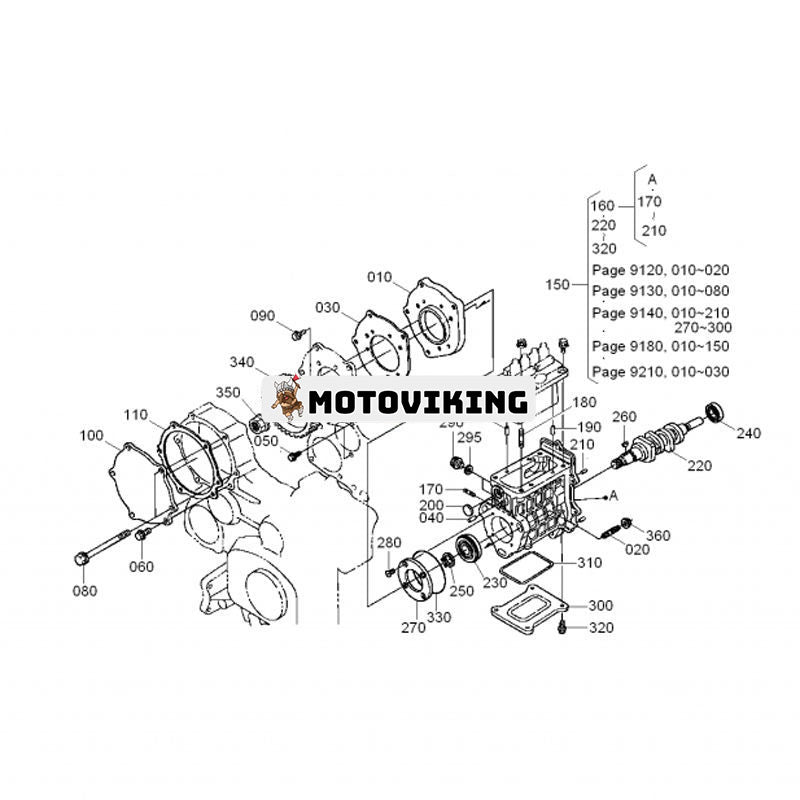 Insprutningspumpenhet XJBT-02285 för Hyundai Gaffeltruck 20D-7 25D-7 30D-7 33D-7