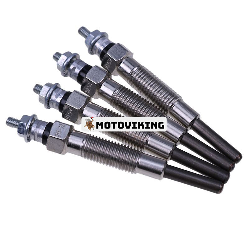 4st 12V glödstift 32A66-04101 för Mitsubishi S4Q2 S4S motorgaffeltruck F18B FD28 FD35A